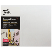 Mm Canvas Panels Pack 2 20.4X25.4Cm