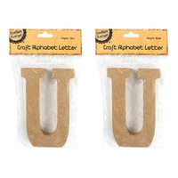 15Cm Alphabet Letters- U