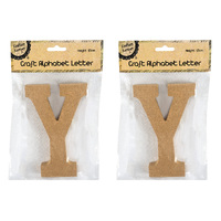 15Cm Alphabet Letters- Y