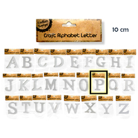 White 10Cm Alphabet Letters- P