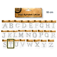 White 10Cm Alphabet Letters- T