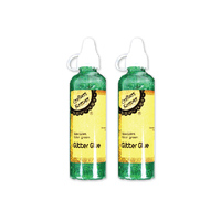 120Ml Craft Glitter Glue - Grn