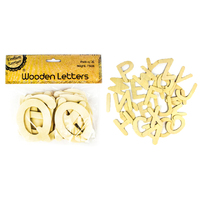 Wooden Alphabet Letters/26