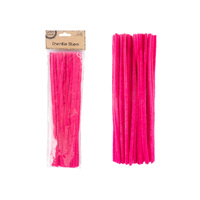 CHENILLE STEMS-PINK/50