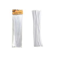 Chenille Stems-White/50