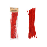 Chenille Stems-Red/50