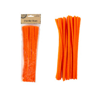 Chenille Stems-Orange/50