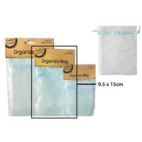 9.5*15Cm Organza Bag- L Blue