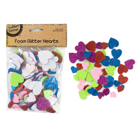 Adhesive Foam Glitter Shapes/132