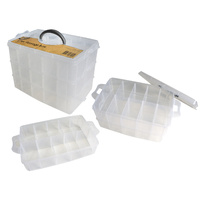 Storage Lge 3 Tier Snap Box