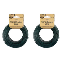 50M Floral Coiled Wire