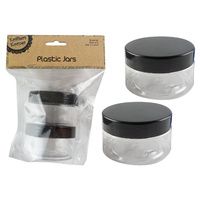 Pla Jar  Black Screw On Lid/2