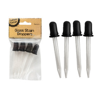 Craft Glass Stain Droppers/4