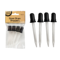 CRAFT GLASS STAIN DROPPERS/4