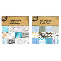 Craft Paper With Foil Print
