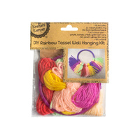 Diy Rainbow Tassel Wall Hanging Kit