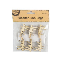 Wooden Pegs - Faries
