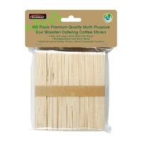 Multi-Purpose Wooden Catering Stirrers-100Pk