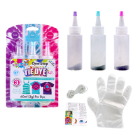  Tie Dye Kit (3 X 60Ml) - Purple/Teal & Fuchsia Series