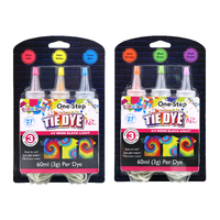 Tie Dye Kit (3 X 60Ml) - Uv Neon Series