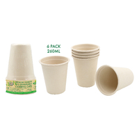 Eco Biodegradable Catering - Cups 260Ml-6Pk