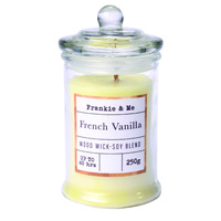 Candle 250g Gls Jar WW Vanilla
