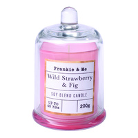 Candle 200g Cloche Straw Fig