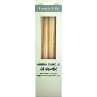 Arbra Candles 4pk Cream