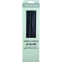Arbra Candles 4pk Black