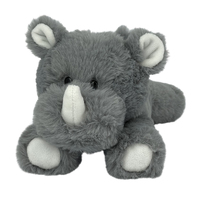 Plush Animal Lying 25Cm Rhino