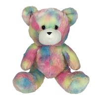 Plush Rainbow Bear 35Cm