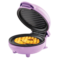 Mini Round Grill Maker Purple