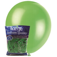 Jade Green - 25 X 30Cm (12inch) Decorator Balloons