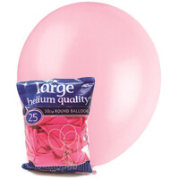 Pink - 25 X 30Cm (12inch) Decorator Balloons