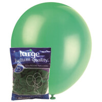 Green - 25 X 30Cm (12inch) Decorator Balloons