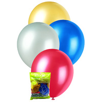 Assorted - 25 X 30Cm (12inch) Metallic Balloons