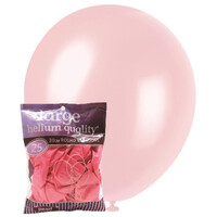 Pink - 25 X 30Cm (12inch) Pearl Balloons