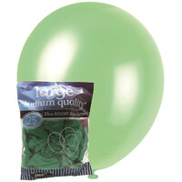 Green - 25 X 30Cm (12inch) Pearl Balloons