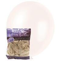 White - 25 X 30Cm (12inch) Pearl Balloons