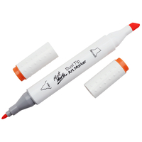 Mont Mart Dual Tip Alcohol Art Marker - Orange O3