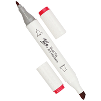 Mont Mart Dual Tip Alcohol Art Marker - Scarlet Red R2