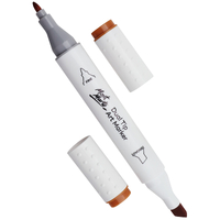 Mont Mart Dual Tip Alcohol Art Marker - Raw Sienna E2