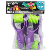 Mm Clay Pattern Tool Set 4Pc