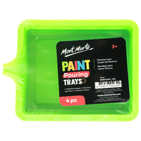 Mm Paint Pouring Trays 4Pc