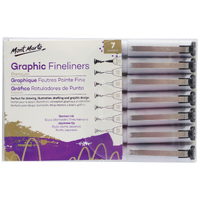 Mm Graphic Fineliners Set 7Pc