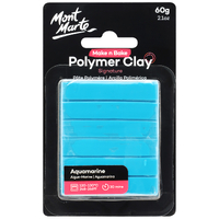 Mm Make N Bake Polymer Clay 60G - Aquamarine