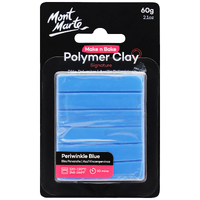 Mm Make N Bake Polymer Clay 60G- Periwinkle Blue