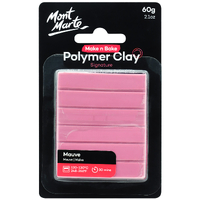 Mm Make N Bake Polymer Clay 60G - Mauve