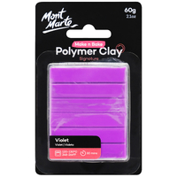 Mm Make N Bake Polymer Clay 60G - Violet