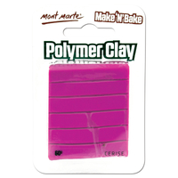Mm Make N Bake Polymer Clay 60G - Cerise